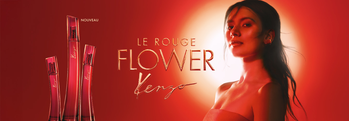 Nouveauté Kenzo- Flower By Kenzo - Le Rouge